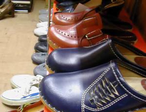 vintage swedish clogs