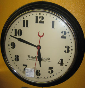 postal time clock conversion