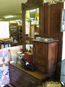 Antique Oak Hat Box Dresser Judy S
